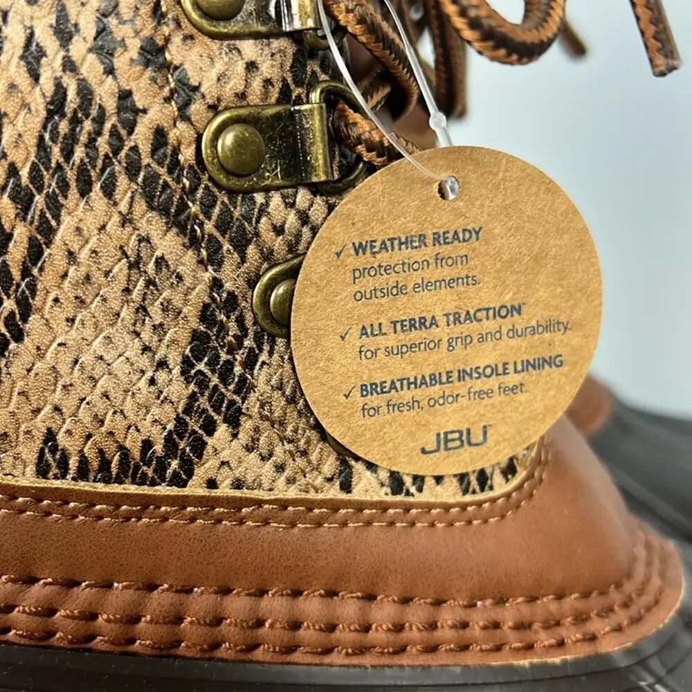 JBU by Jambu Calgary Weather Ready Rubber Boots women’s size 6.5